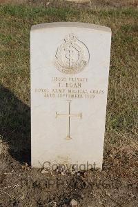 Ismailia War Memorial Cemetery - Egan, T